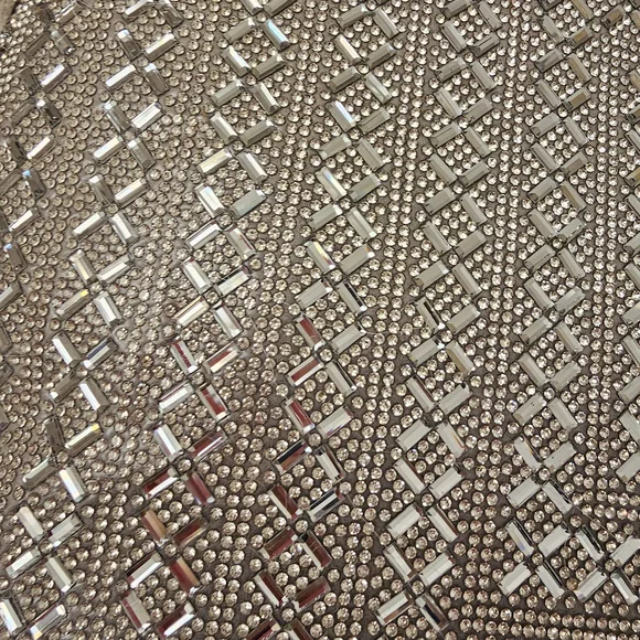 SPARKLES HOME Silver Geometric Accent Pillow - Picture 4 of 10